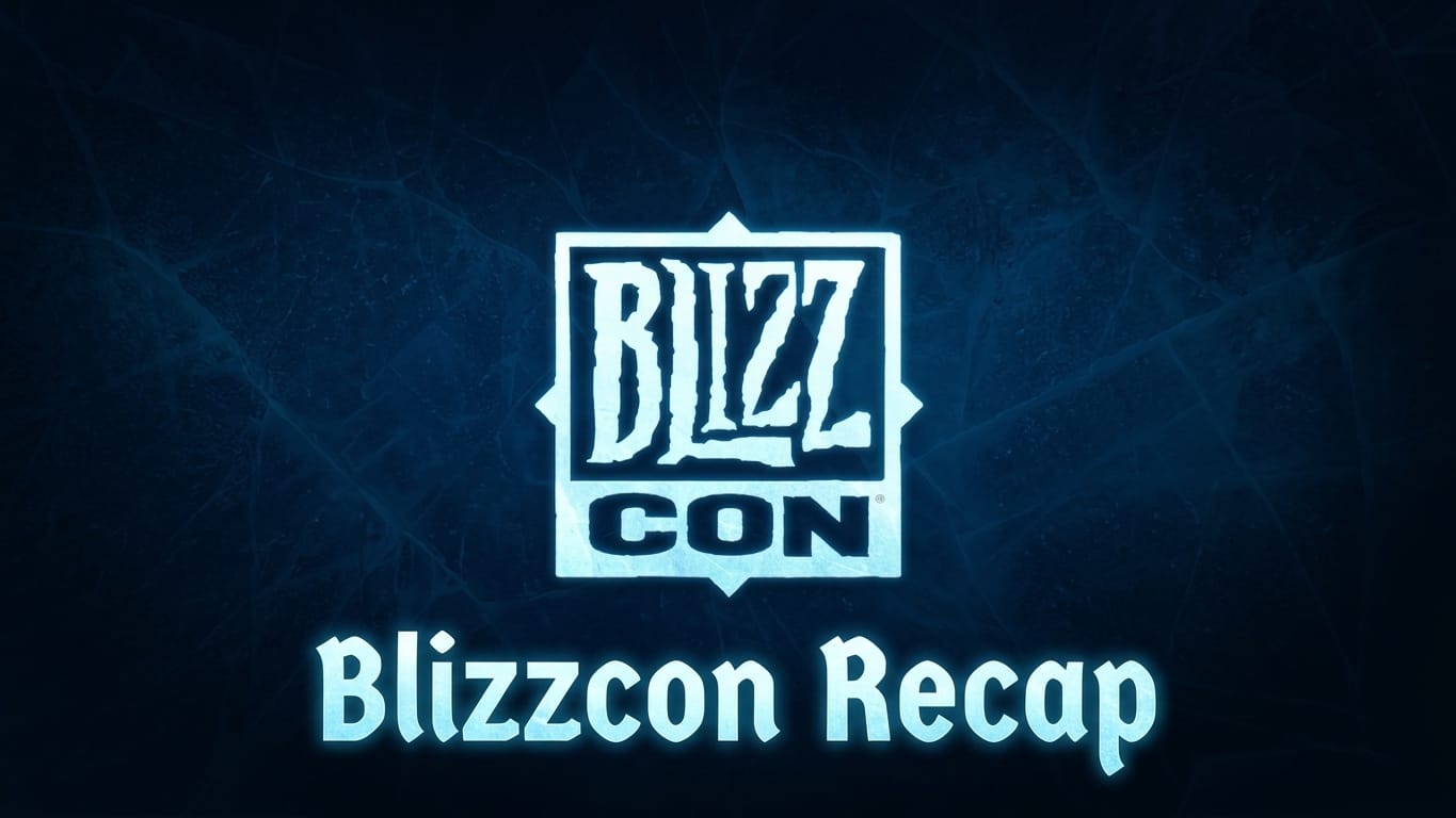 Troféus das cinco competições de esports da BlizzCon 2026
