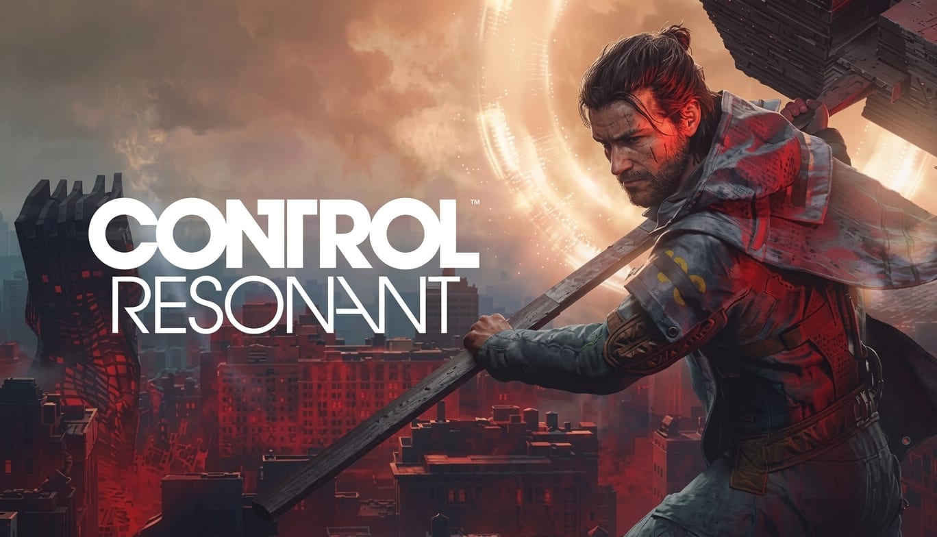 Dylan Faden empunhando o Aberrant em cena de Control Resonant