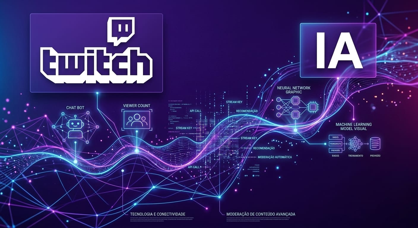 Tela de configurações de privacidade do Twitch mostrando a opção de treinamento de IA generativa